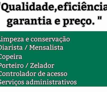 O que você idealiza como excelência em serviços terceirizados?